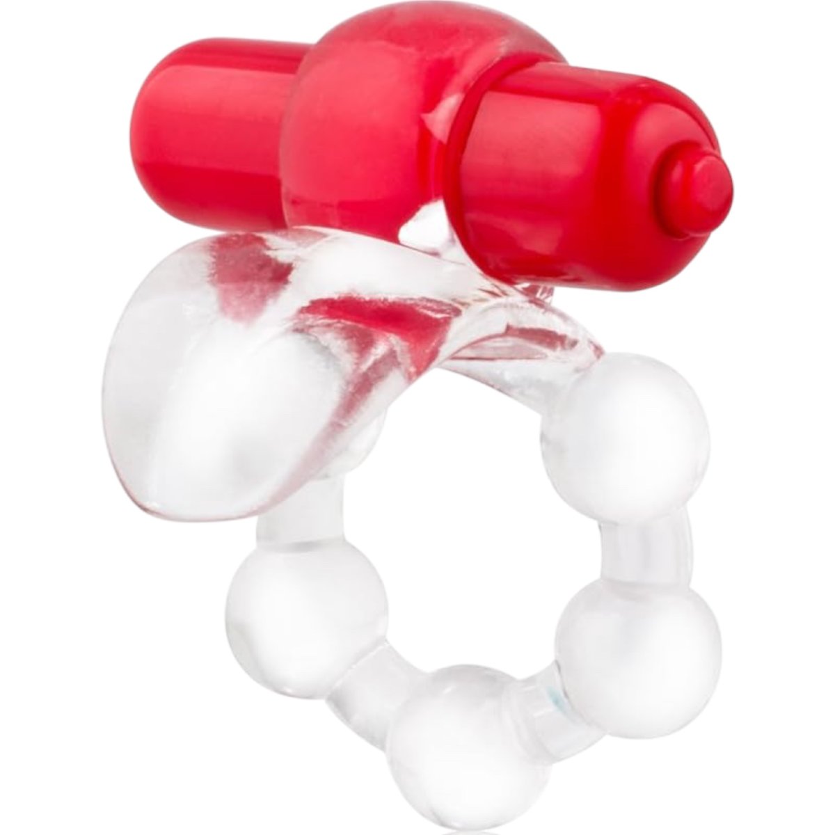 Screaming O Overtime Vibrating Cock Ring Red