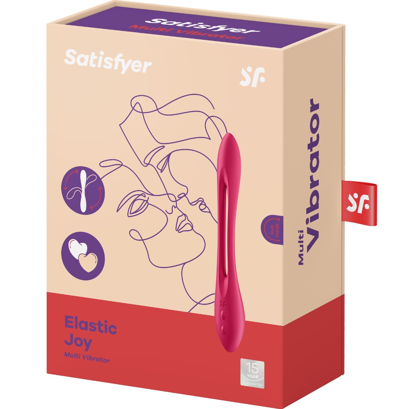 Satisfyer Elastic Joy Flexible Rechargeable Multi Vibrator