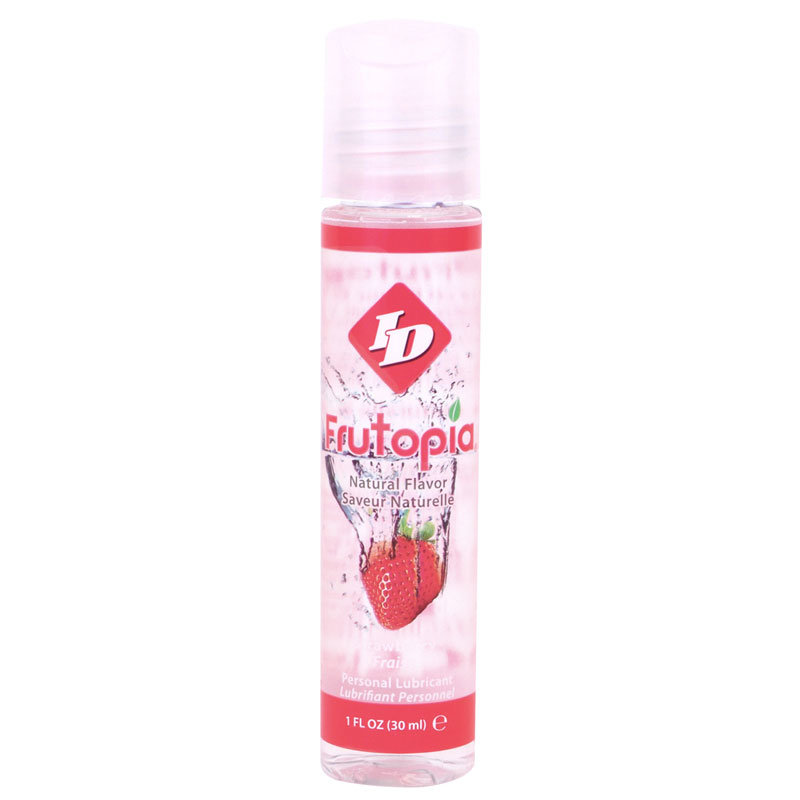 Id Frutopia Water-Based Strawberry Flavoured Lubricant 30Ml