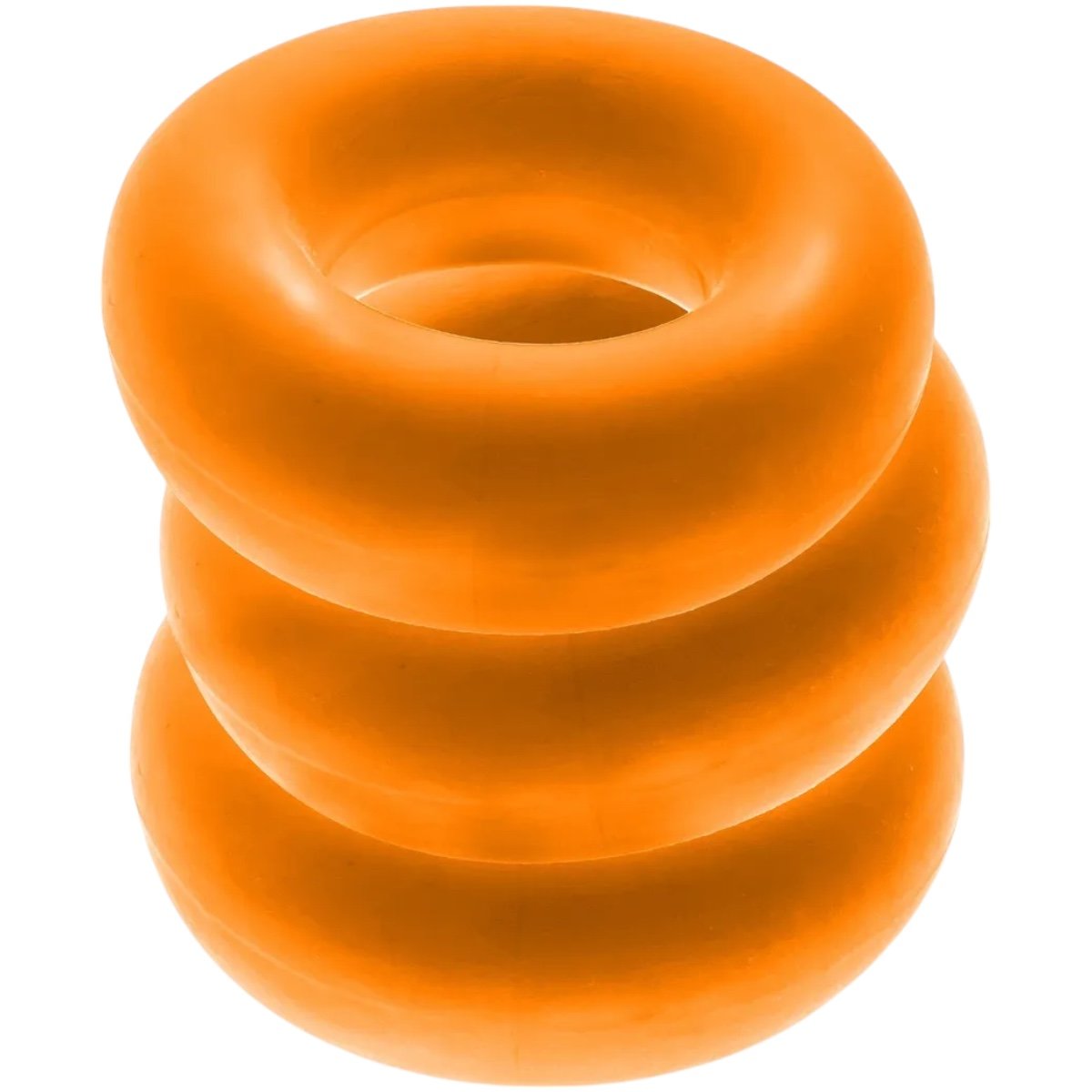 Oxballs Fat Willy Jumbo Cock Ring Set Orange (3 Pack)