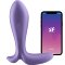 Satisfyer Intensity Plug App Controlled Rechargeable Vibrating Butt Plug Violet