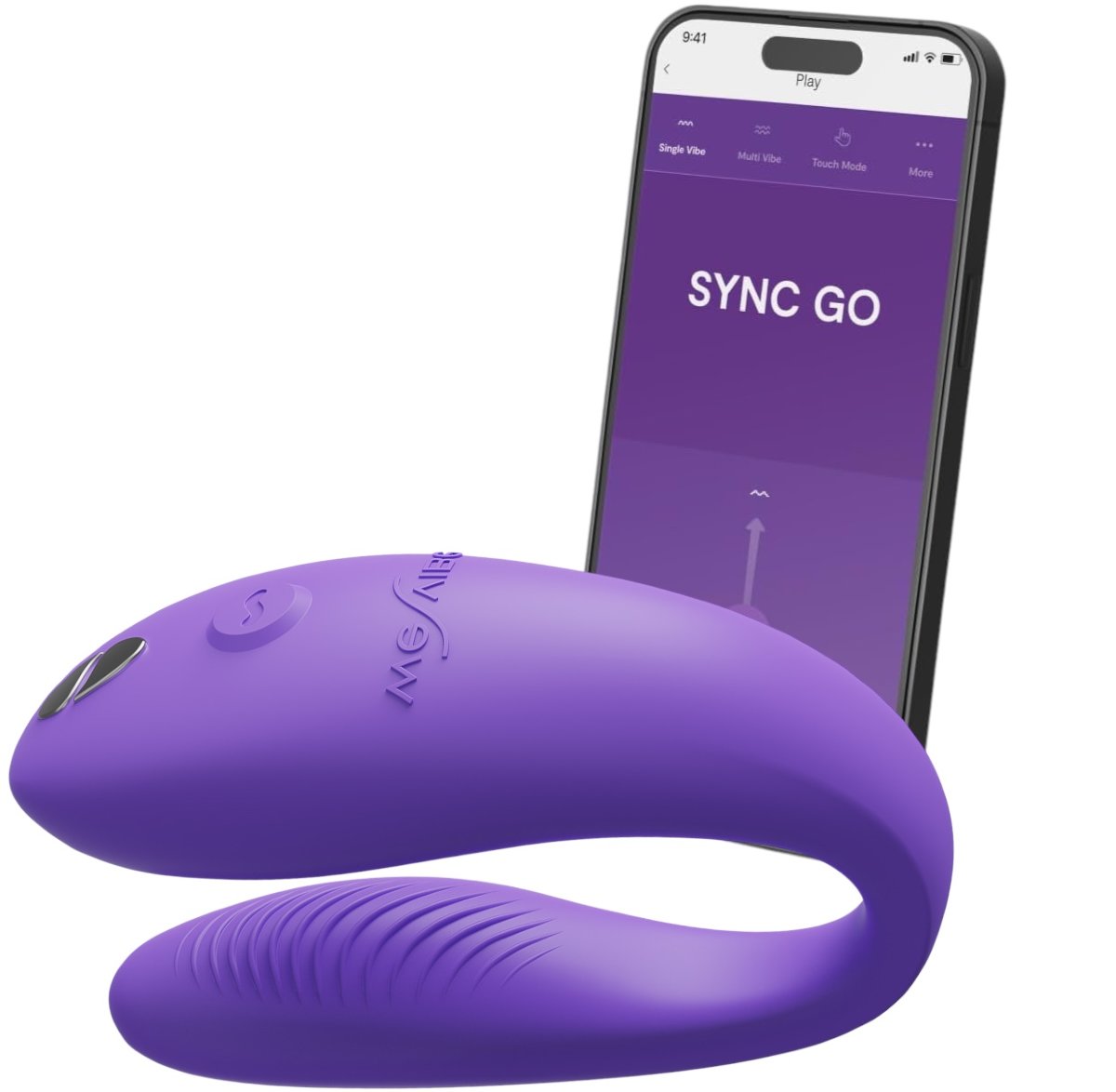 We-Vibe Sync Go App Controlled Rechargeable Couple's Vibrator