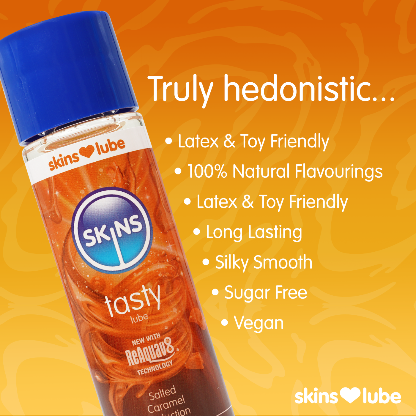 Skins Salted Caramel Water Based Lubricant 130ml