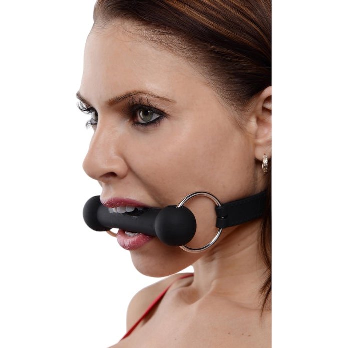 Mr. Ed Locking Silicone Horse Bit Gag