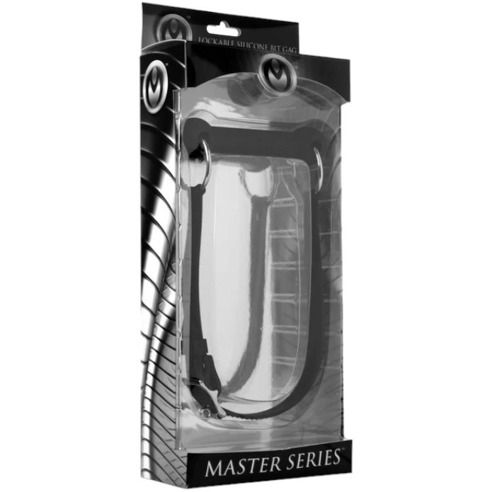 Mr. Ed Locking Silicone Horse Bit Gag