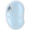 Satisfyer Cutie Ghost Double Air Pulse Rechargeable Clitoral Vibrator Blue