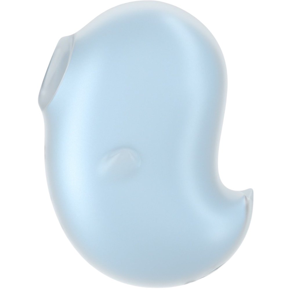 Satisfyer Cutie Ghost Double Air Pulse Rechargeable Clitoral Vibrator Blue