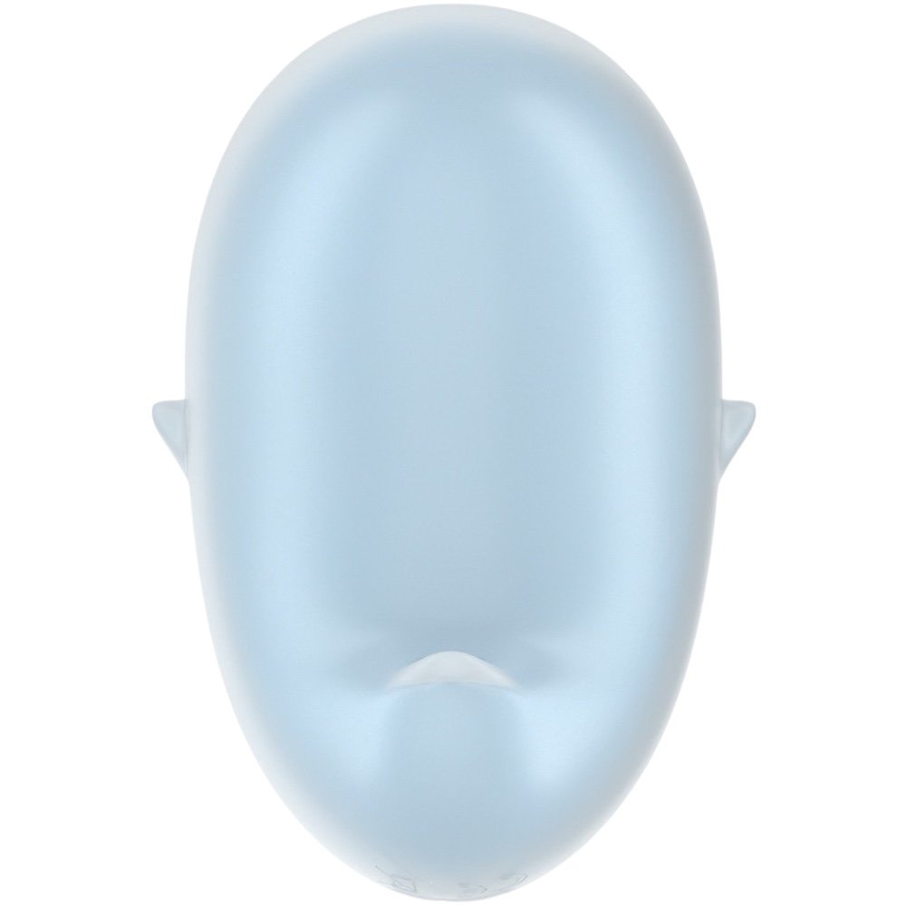 Satisfyer Cutie Ghost Double Air Pulse Rechargeable Clitoral Vibrator Blue