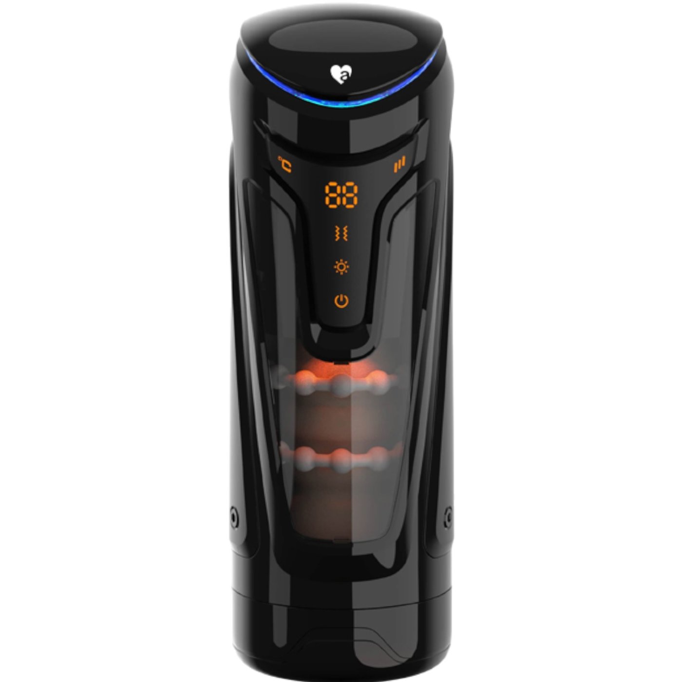 Amovibe Warrior Thrusting Vibrating &amp; Heating Automatic Male Masturbator