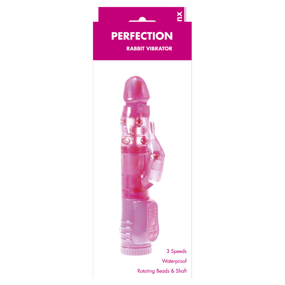 Minx Perfection Rabbit Vibrator Pink OS