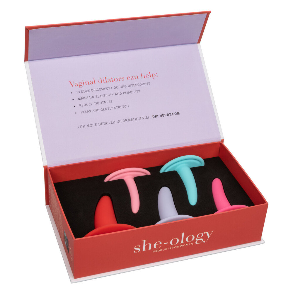 She-Ology Wearable Vaginal Dilator Set (5 Pack)