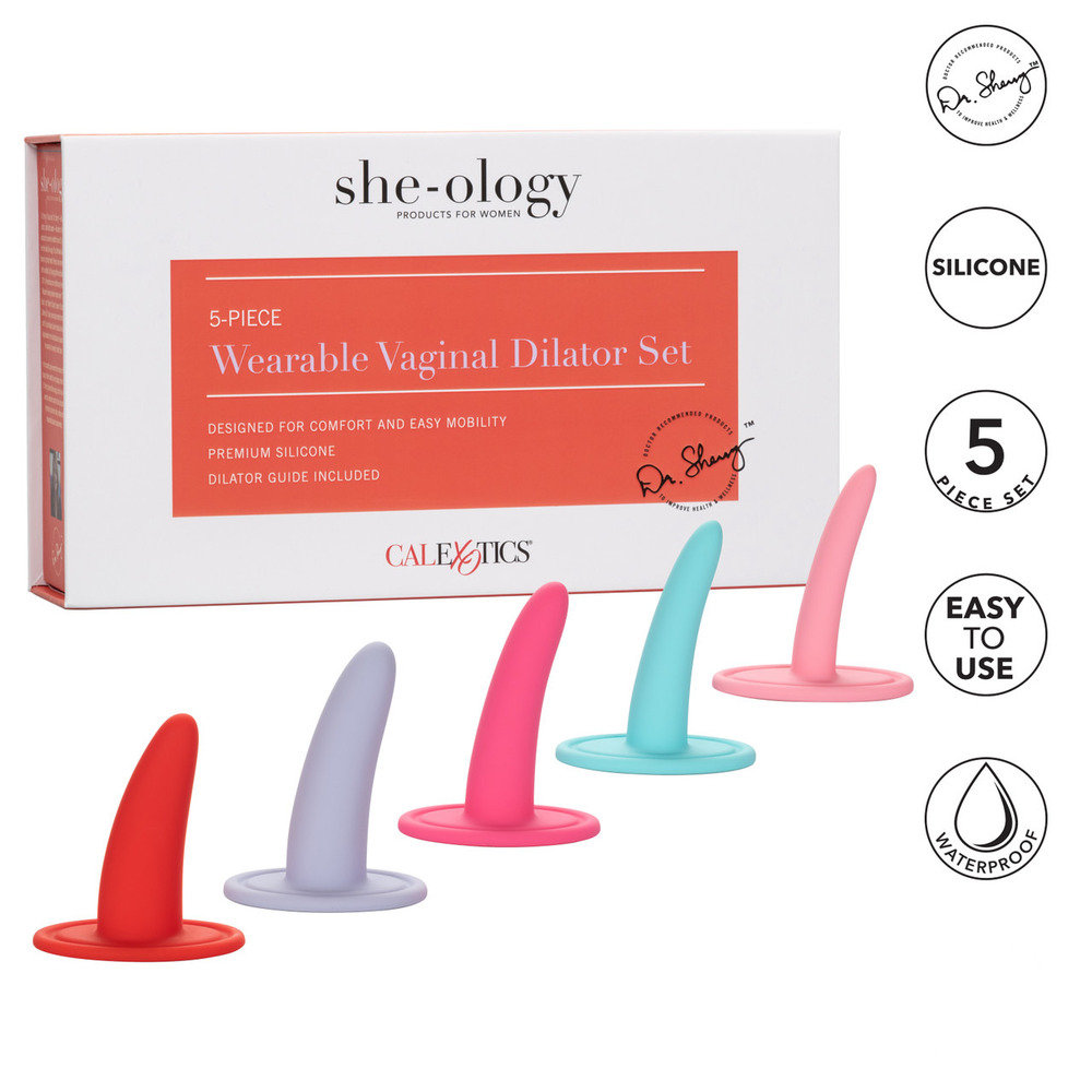 She-Ology Wearable Vaginal Dilator Set (5 Pack)