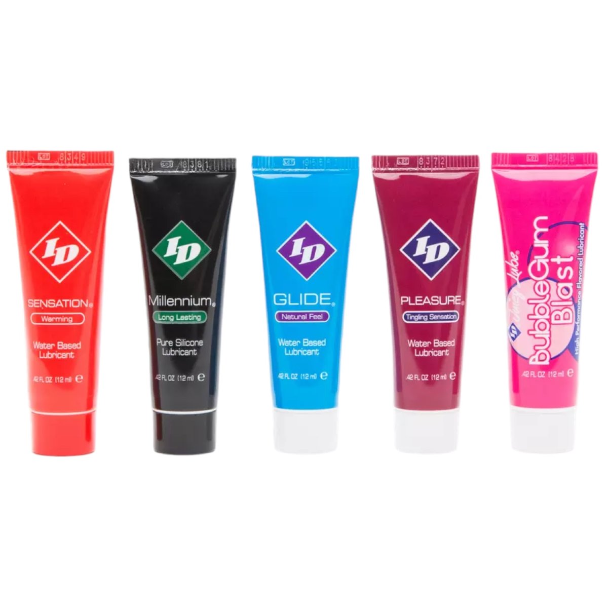 ID Lubricants Assorted Travel Pack (5 x 12ml)