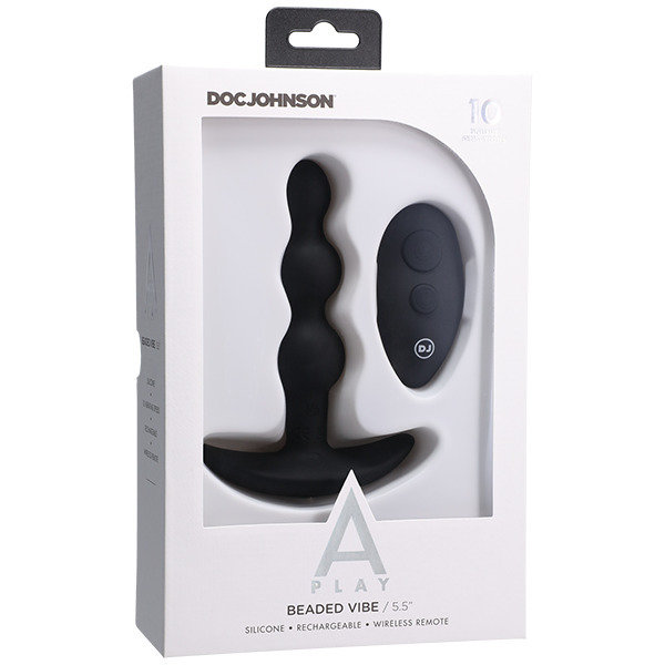 A-Play Beaded Vibe Remote Controlled Silicone Anal Plug