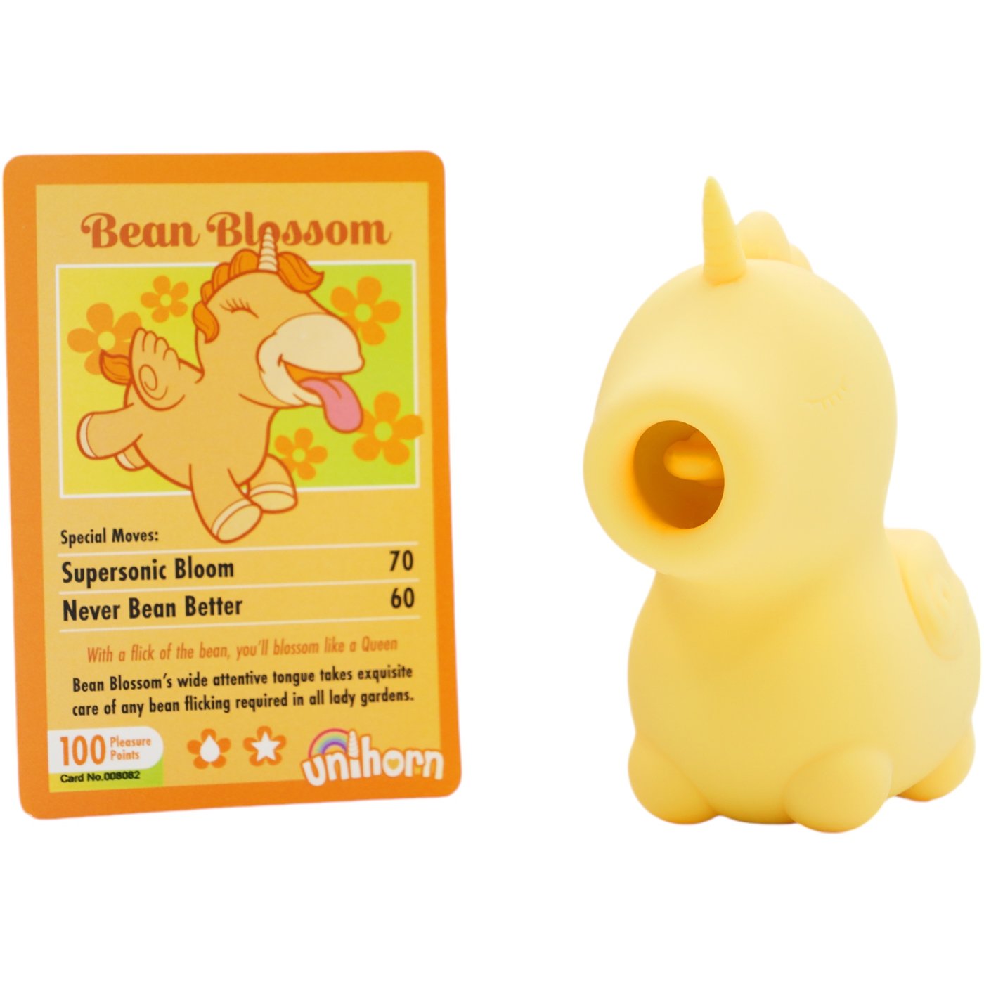 Unihorn Bean Blossom Licking Clitoral Vibrator