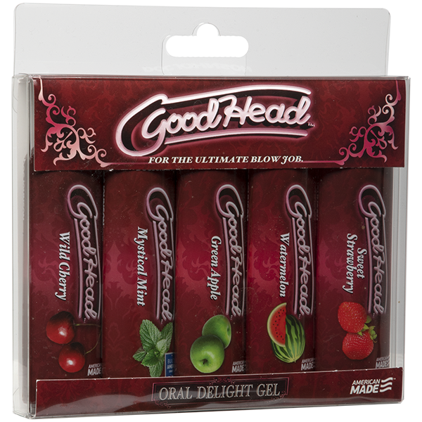GoodHead Flavoured Oral Lubricant (5 x 28ml Pack)