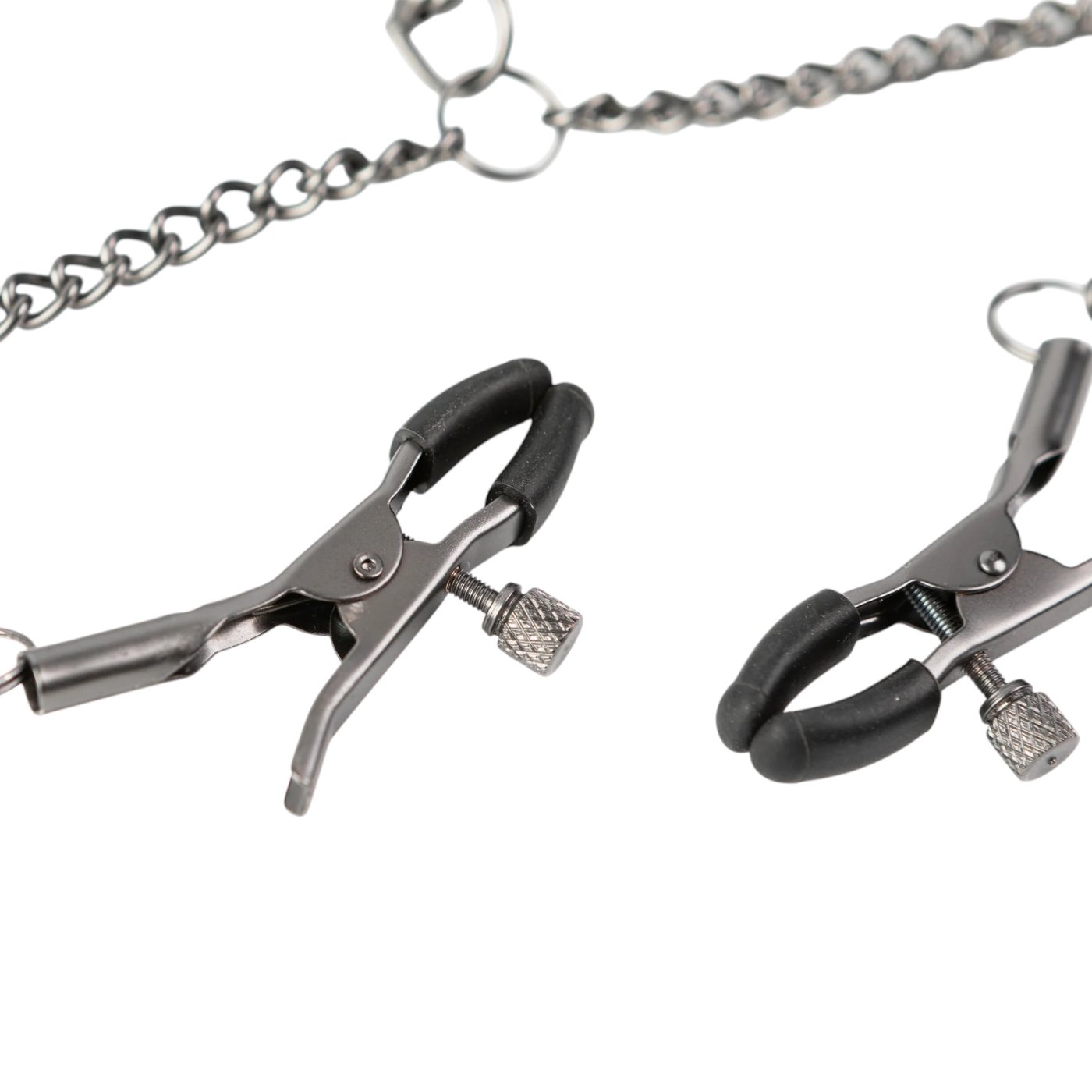 Sei Mio Twin Tweaks Velvet Collar With Nipple Clamps
