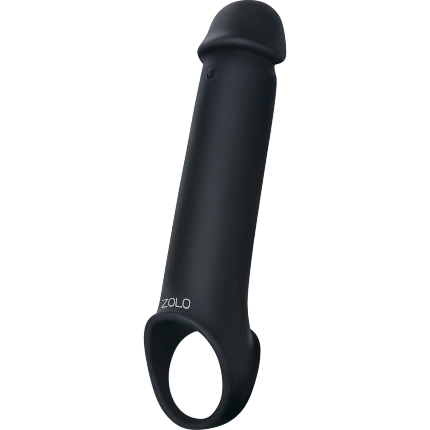 Zolo Vibrating Remote Control Penis Extender Black 8 Inch