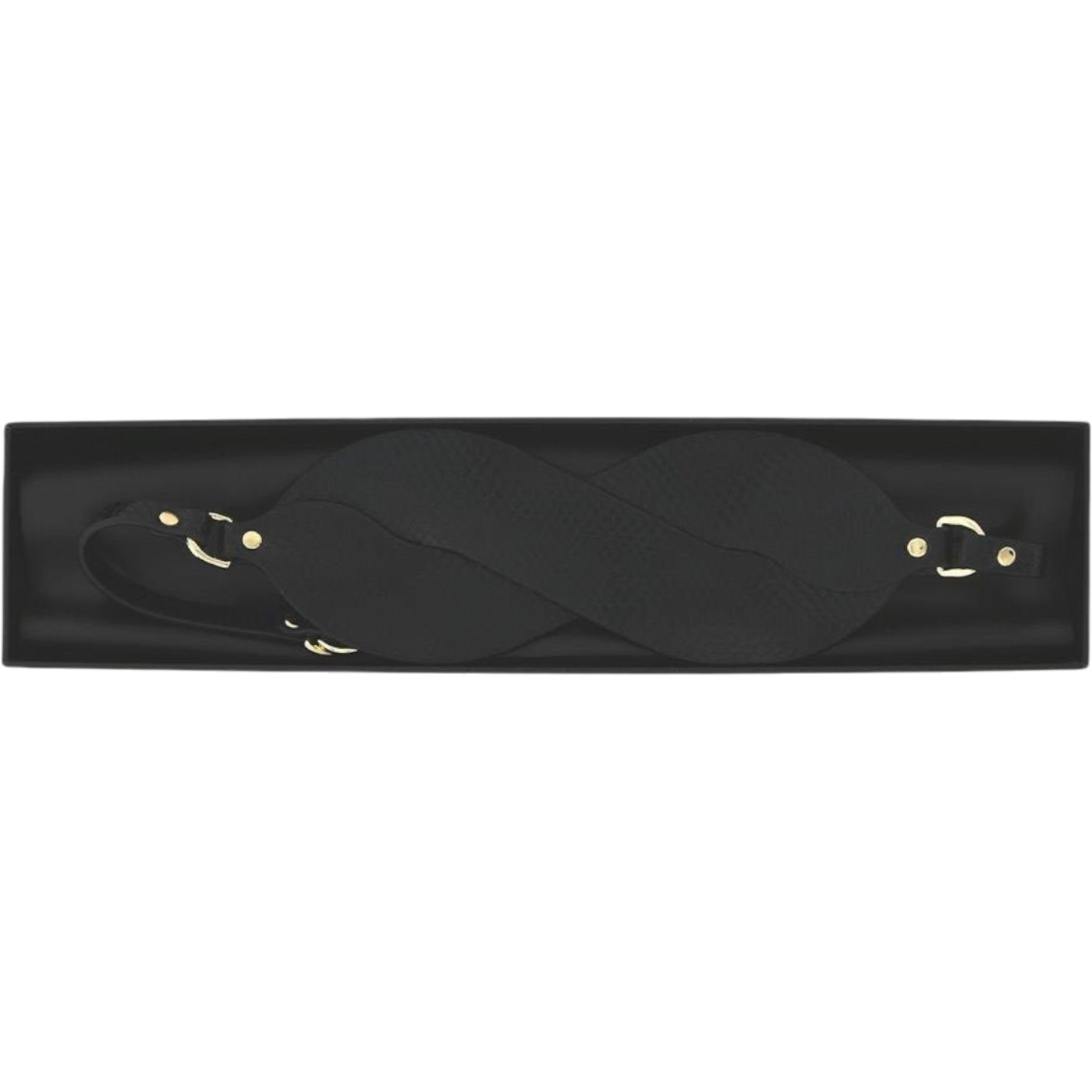 Guilty Pleasure Eclipse Beacon Braided Bondage Blindfold Black