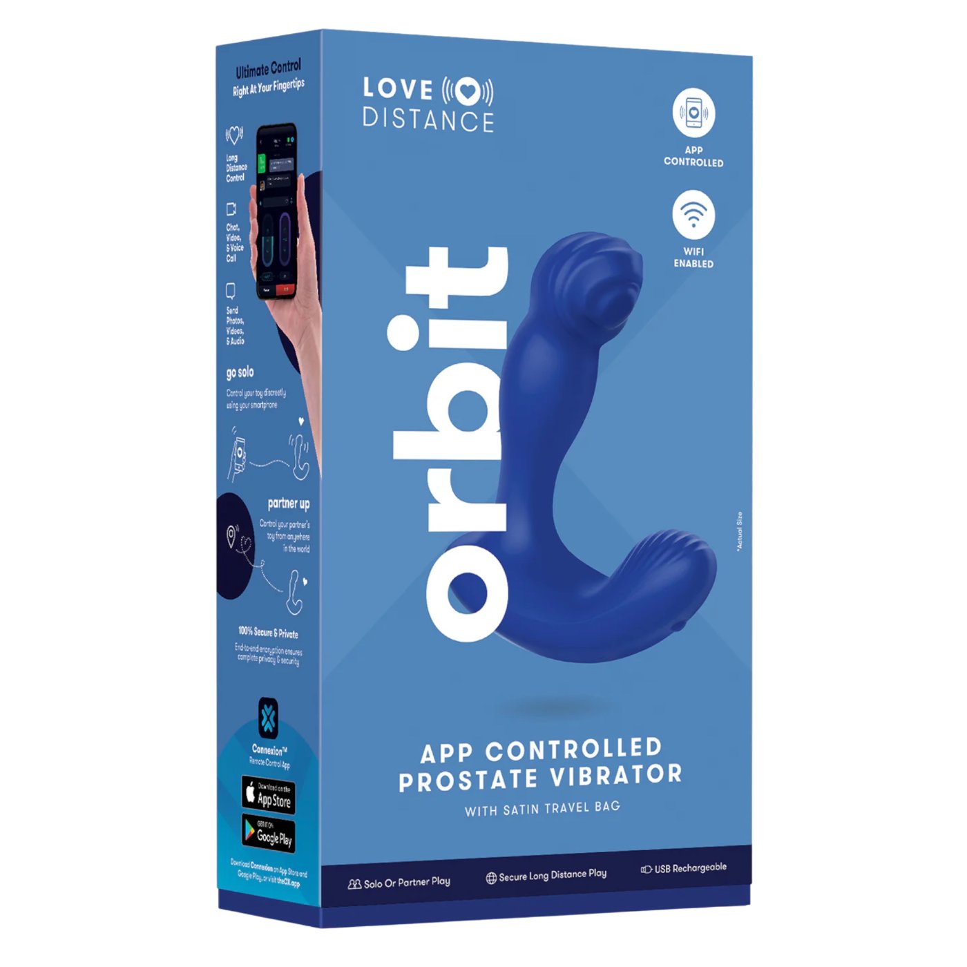 Love Distance Orbit App Controlled Prostate Vibrator
