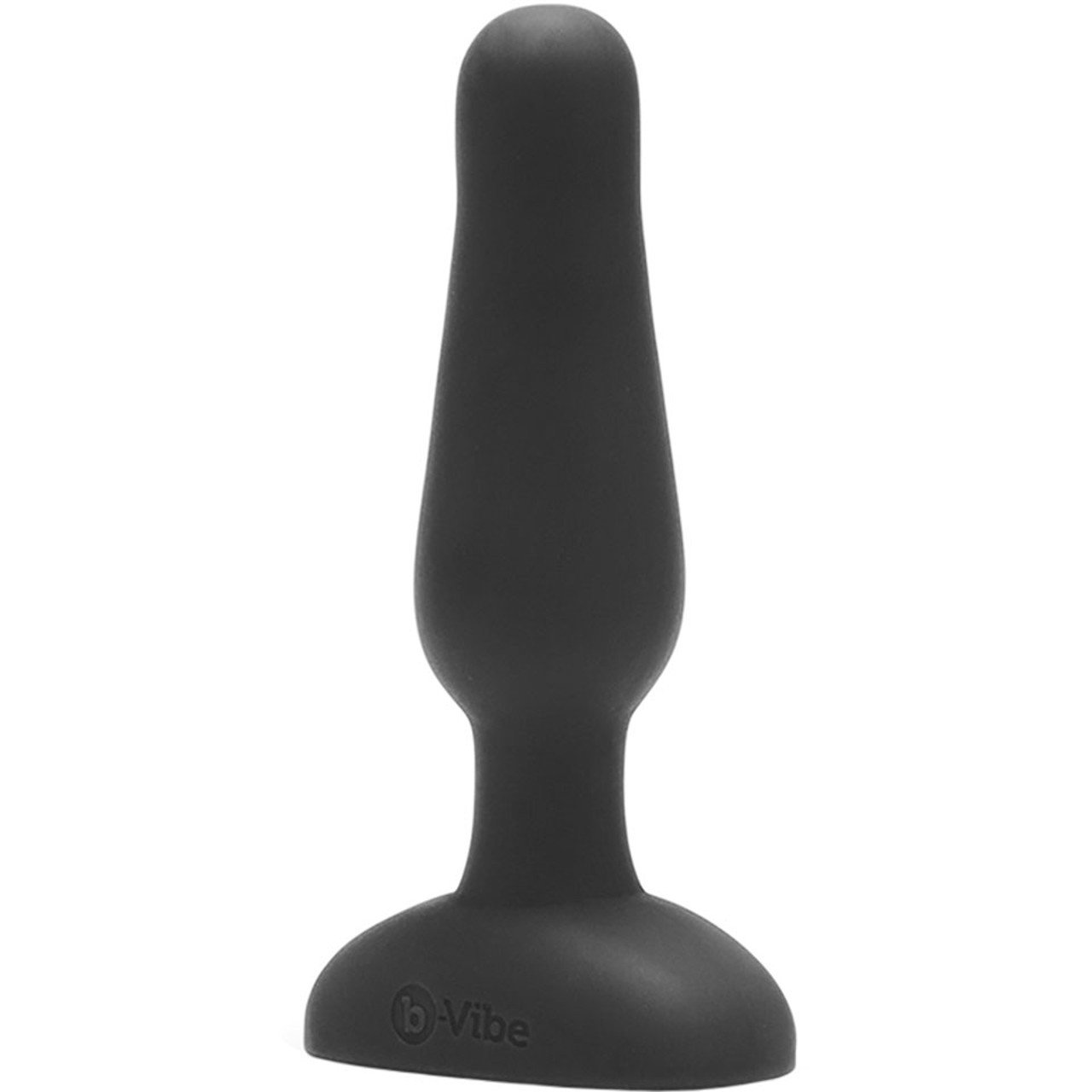 b-Vibe Novice Small Remote Control Rechargeable Butt Plug Black