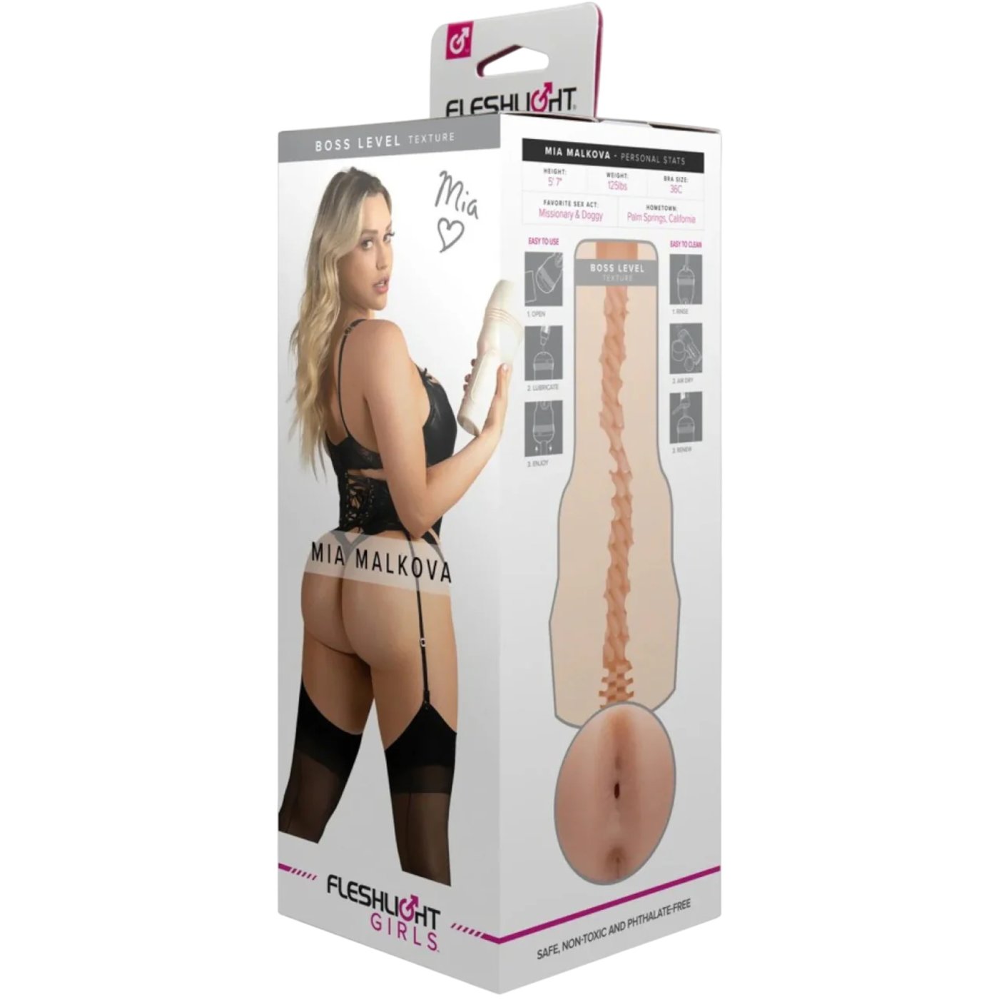 Fleshlight Girls Mia Malkova Boss Level Butt Masturbator