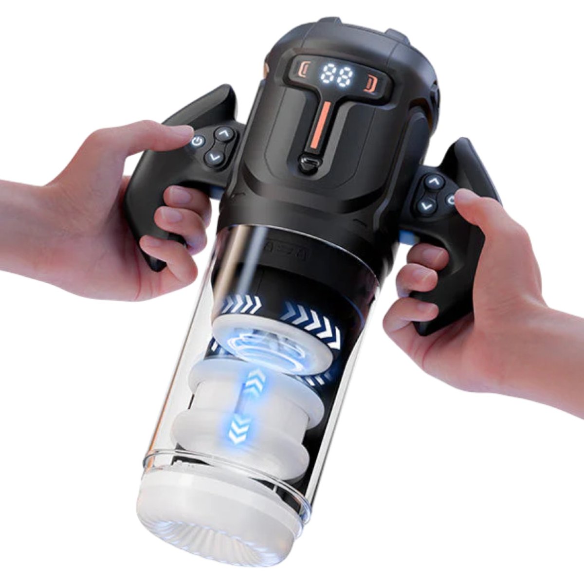 Amovibe Turbo Thrusting & Rotating Automatic Male Masturbator