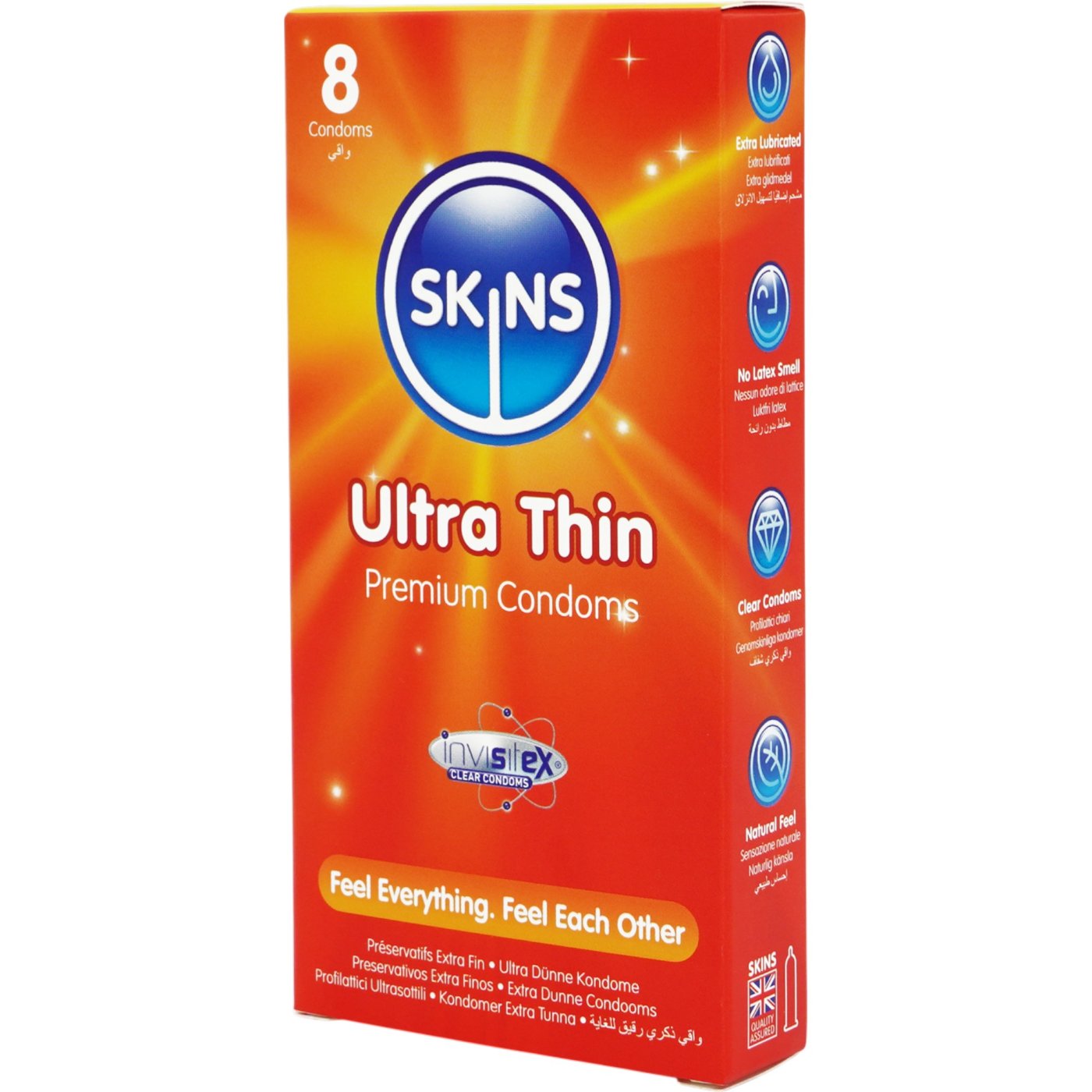 Skins Ultra Thin Premium Condoms (8 Pack)