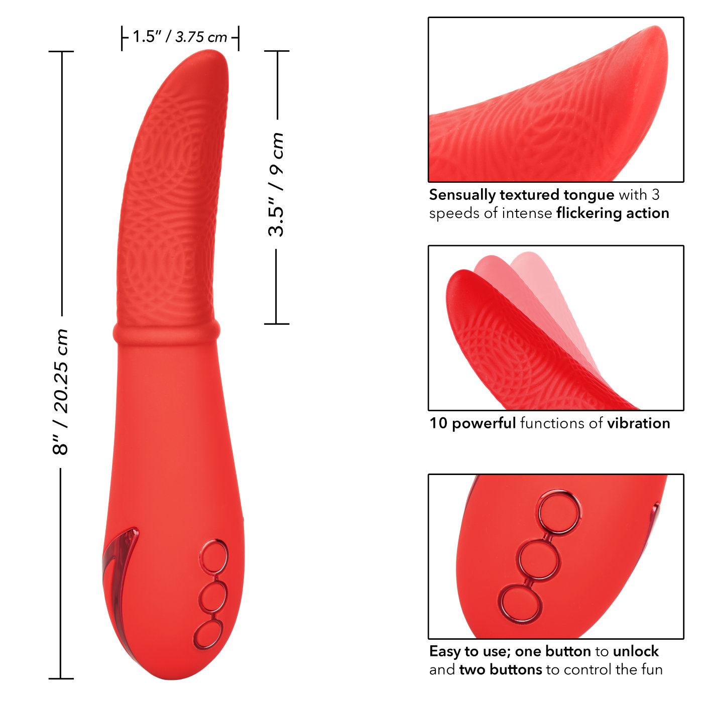 California Dreaming Laguna Beach Lover Rechargeable Vibrator