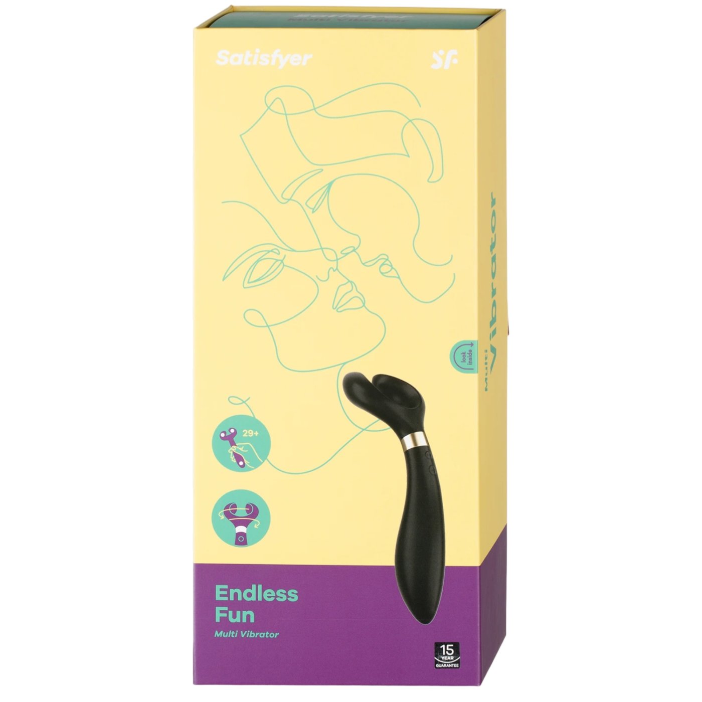 Satisfyer Endless Fun Couple’s Vibrator Black