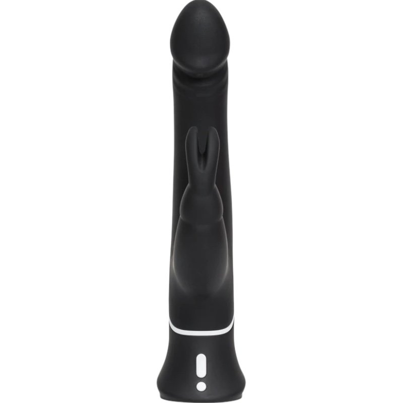 Happy Rabbit Realistic Rechargeable Rabbit Vibrator Black