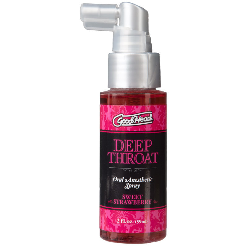Goodhead Deep Throat Spray Strawberry 59ml – Goodhead