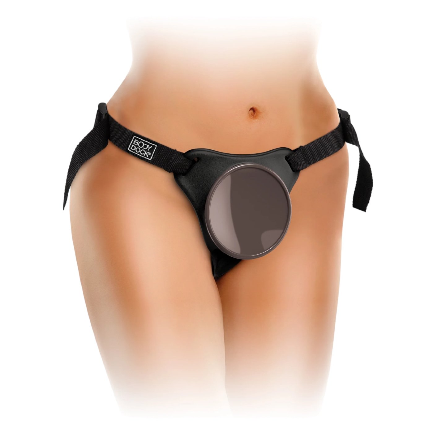 King Cock Strap-On Harness Body Dock Kit with 7 Inch Dildo