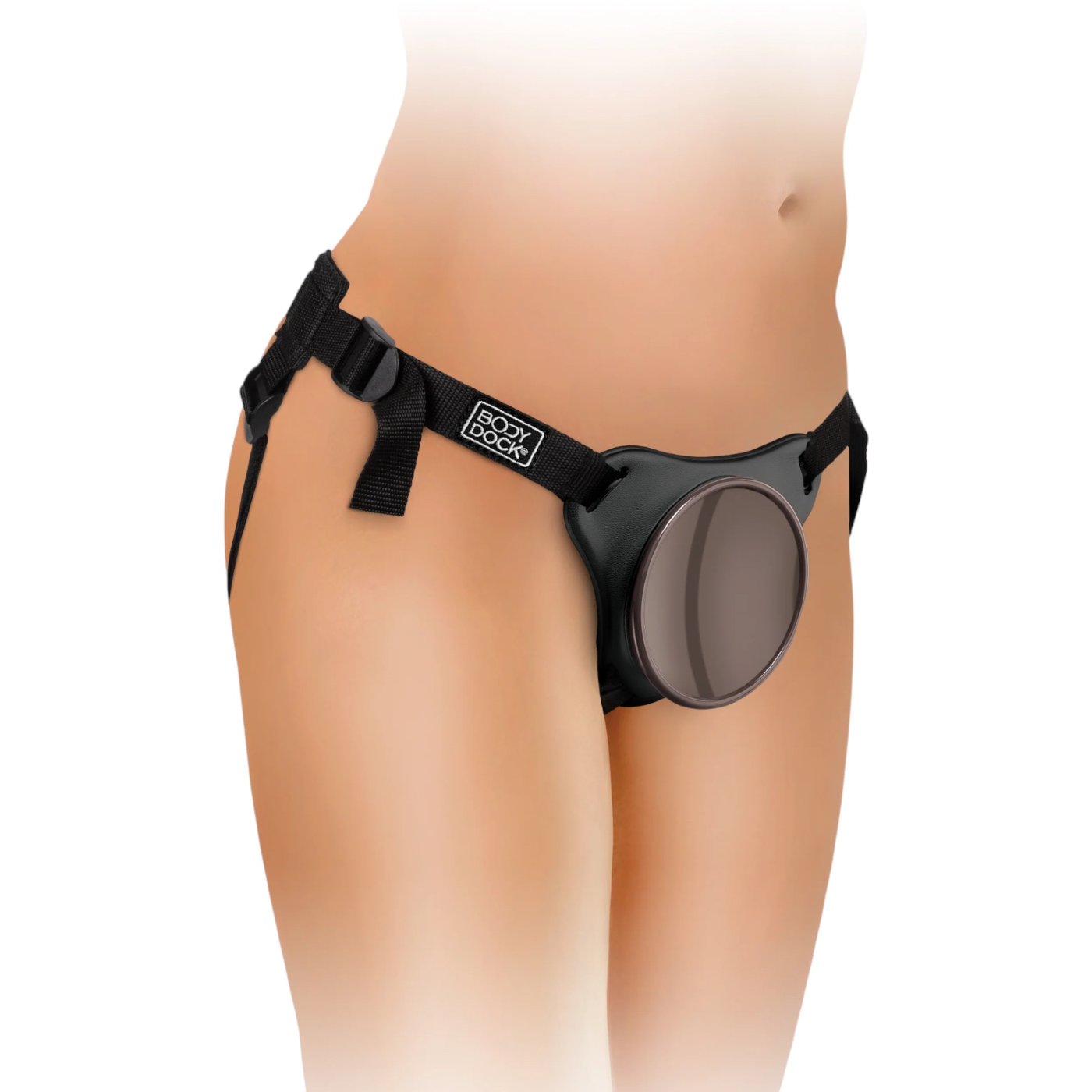 King Cock Strap-On Harness Body Dock Kit with 7 Inch Dildo