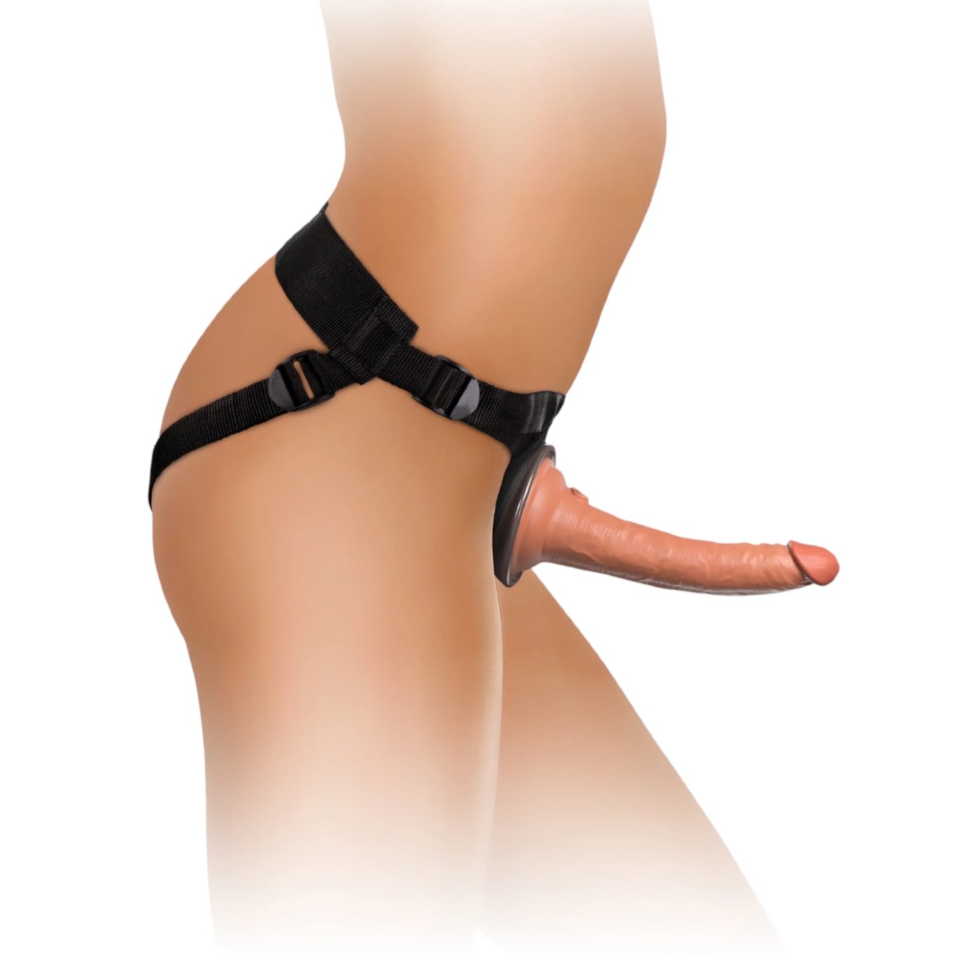 King Cock Strap-On Harness Body Dock Kit with 7 Inch Dildo