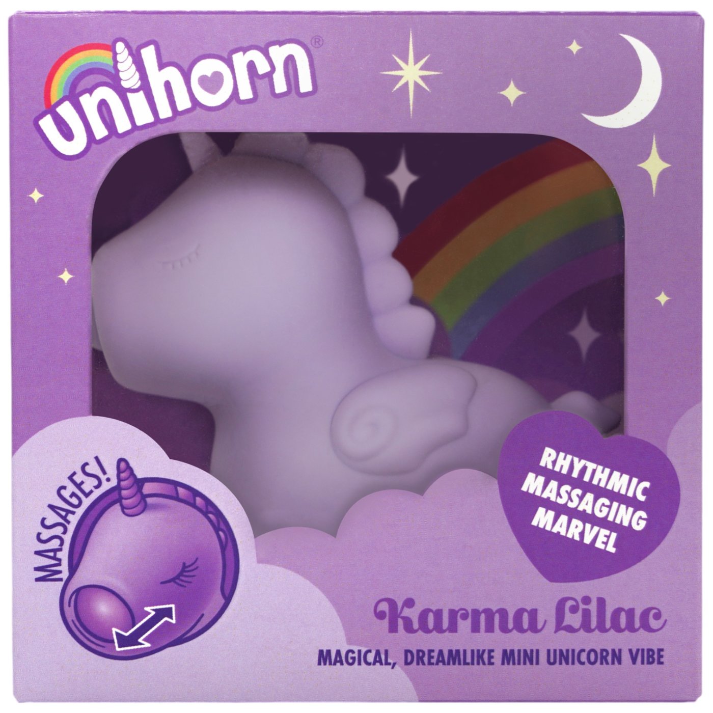 Unihorn Karma Lilac Mini Clitoral Vibrator