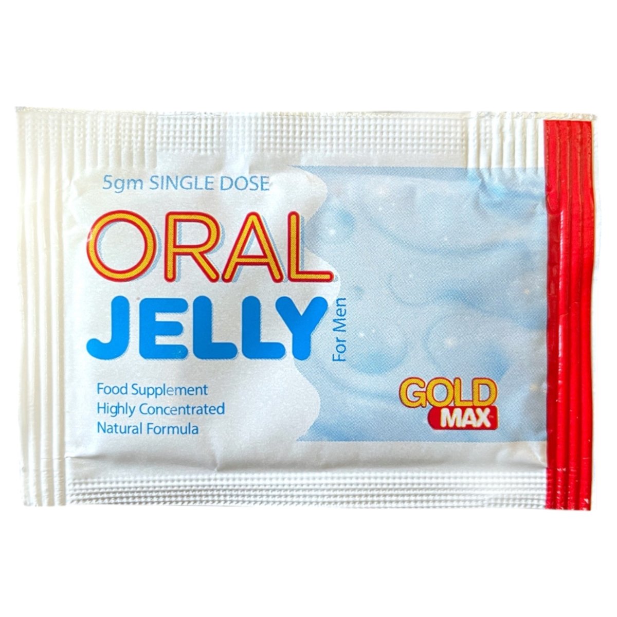 GoldMAX Stimulant For Men Oral Jelly 5gm Single Doze Sachet from Secrets Shop