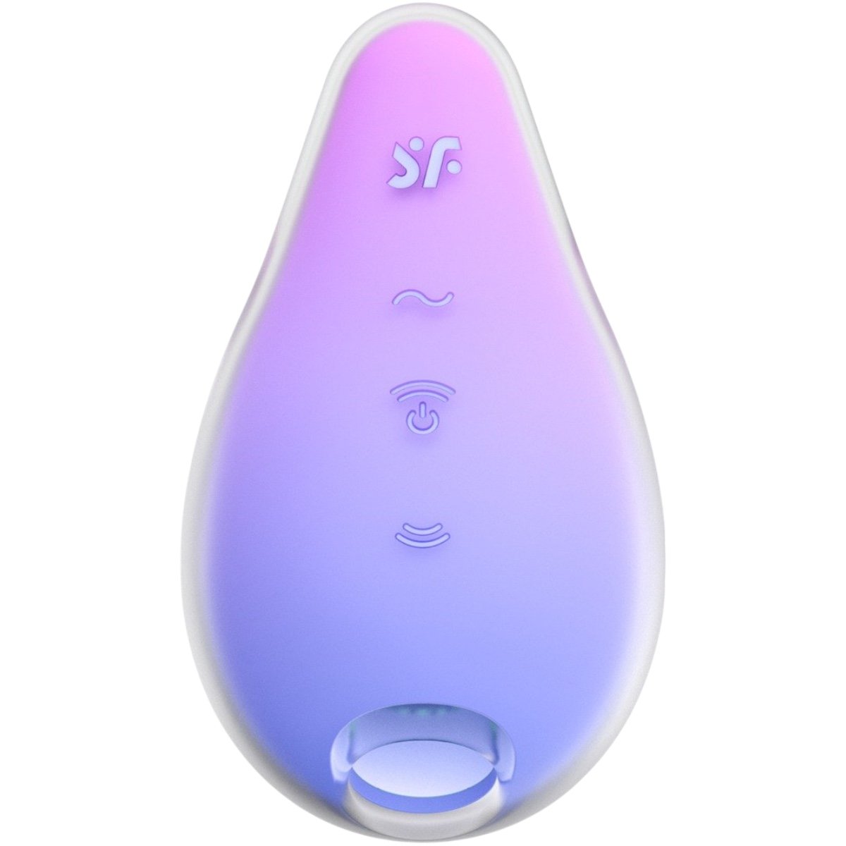 Satisfyer Mermaid Vibes Double Air Pulse Rechargeable Clitoral Vibrator Lilac-Pink