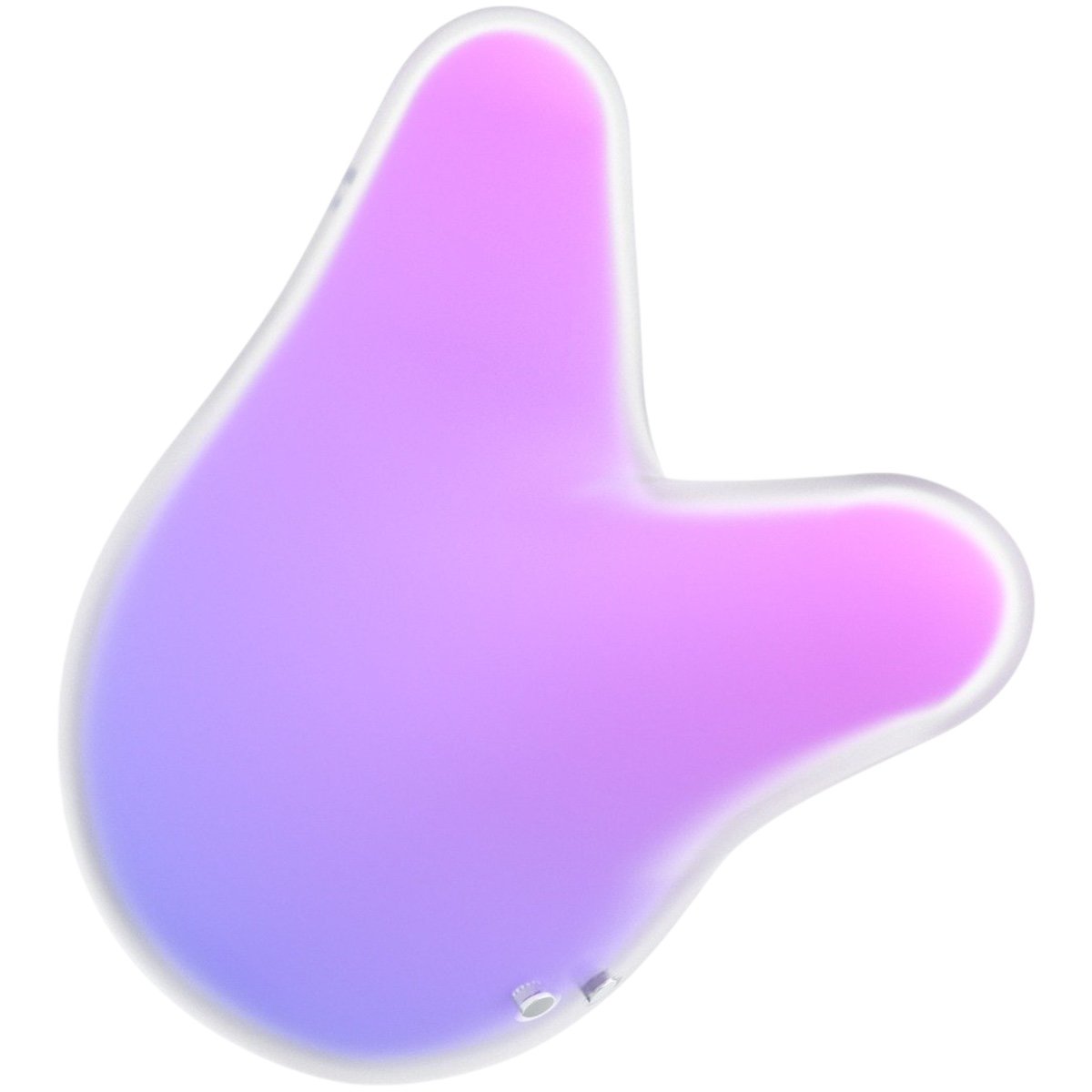 Satisfyer Mermaid Vibes Double Air Pulse Rechargeable Clitoral Vibrator Lilac-Pink