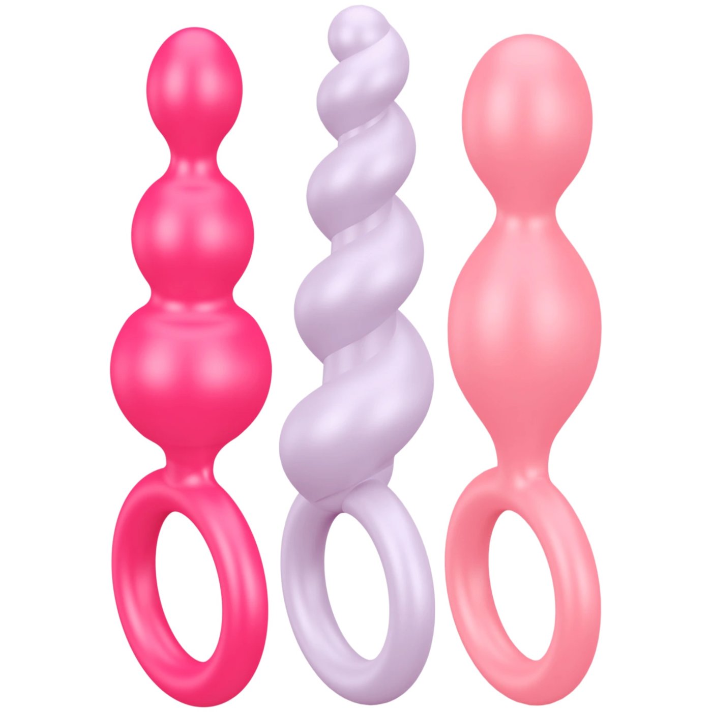 Satisfyer Booty Call Coloured Small Butt Plug​ Set