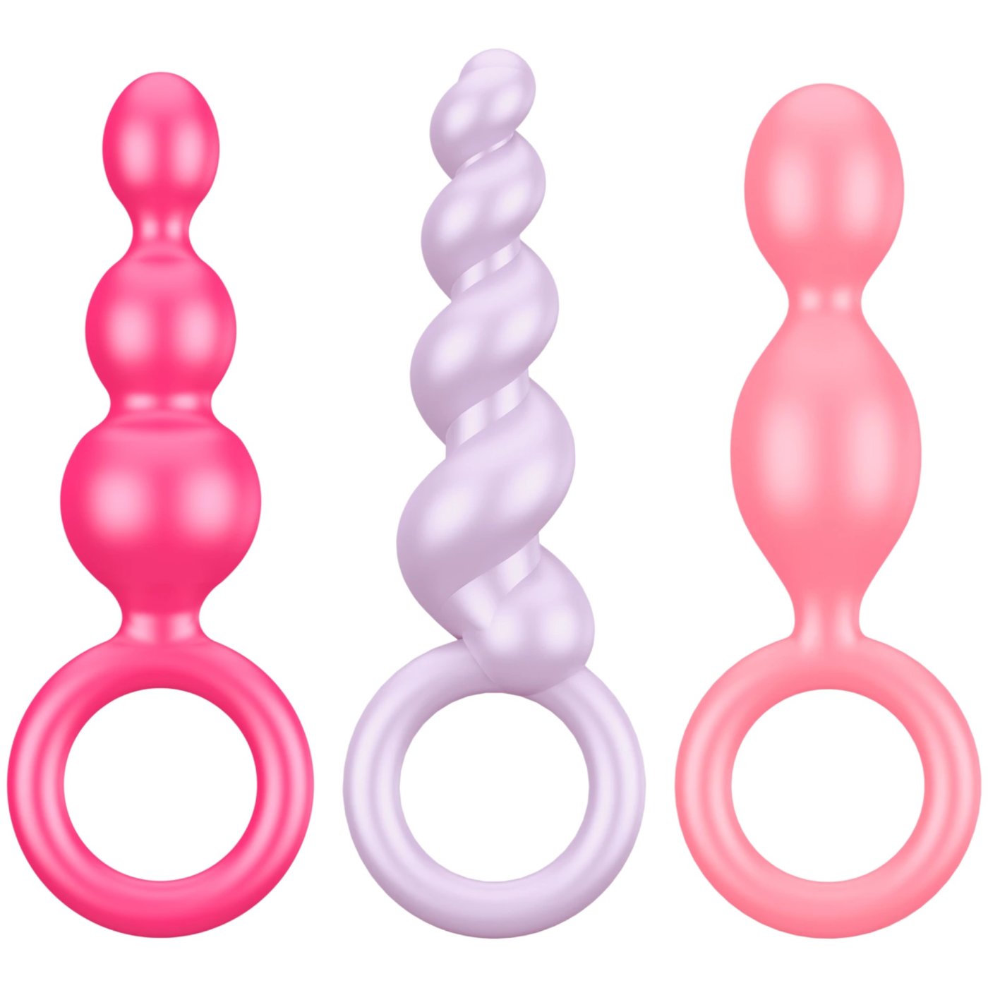 Satisfyer Booty Call Coloured Small Butt Plug​ Set