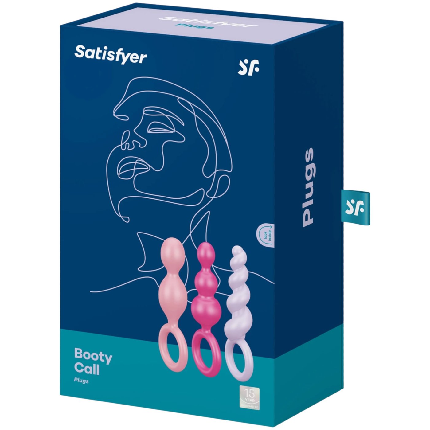 Satisfyer Booty Call Coloured Small Butt Plug​ Set