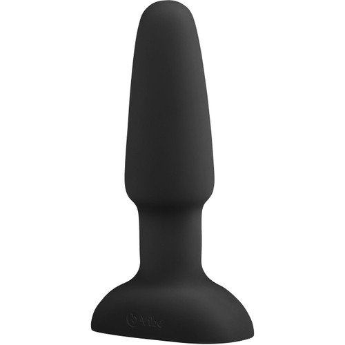 b-Vibe Rimming 2 Remote Control Rechargeable Butt Plug Large Black