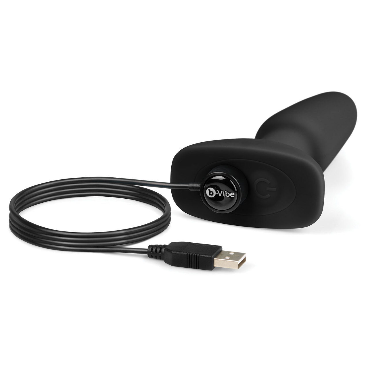 b-Vibe Rimming 2 Remote Control Rechargeable Butt Plug Large Black
