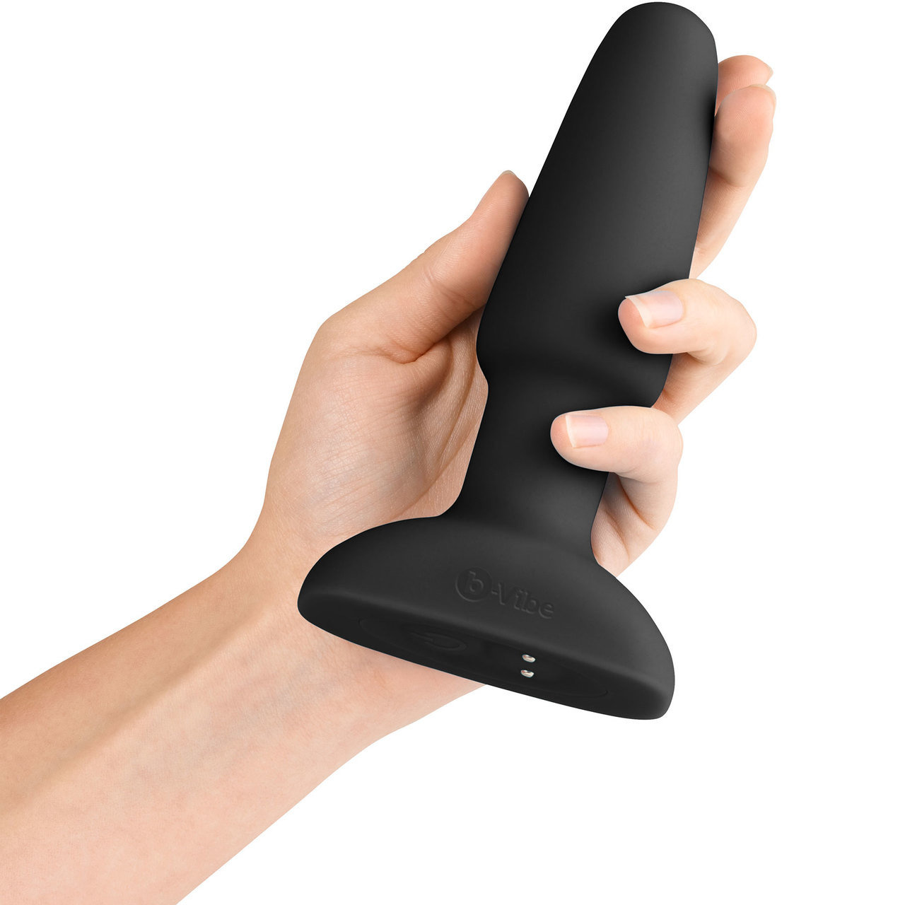 b-Vibe Rimming 2 Remote Control Rechargeable Butt Plug Large Black