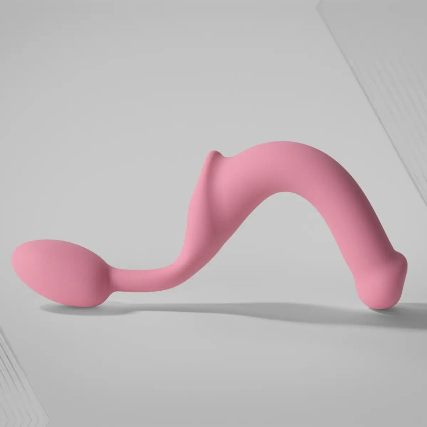 Strap-On-Me Silicone Bendable Strapless Strap-On Pink S