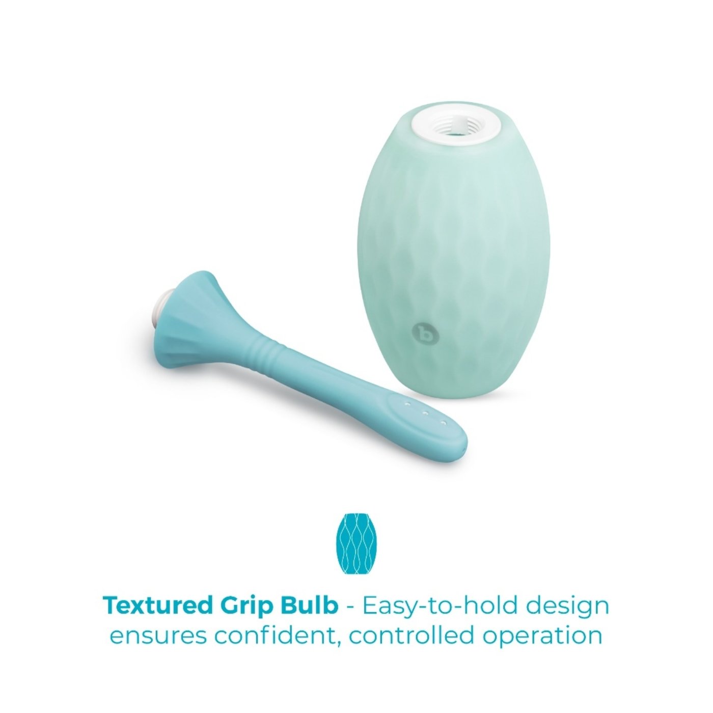 b-Vibe Silicone Flexflow Anal Douche 350ml