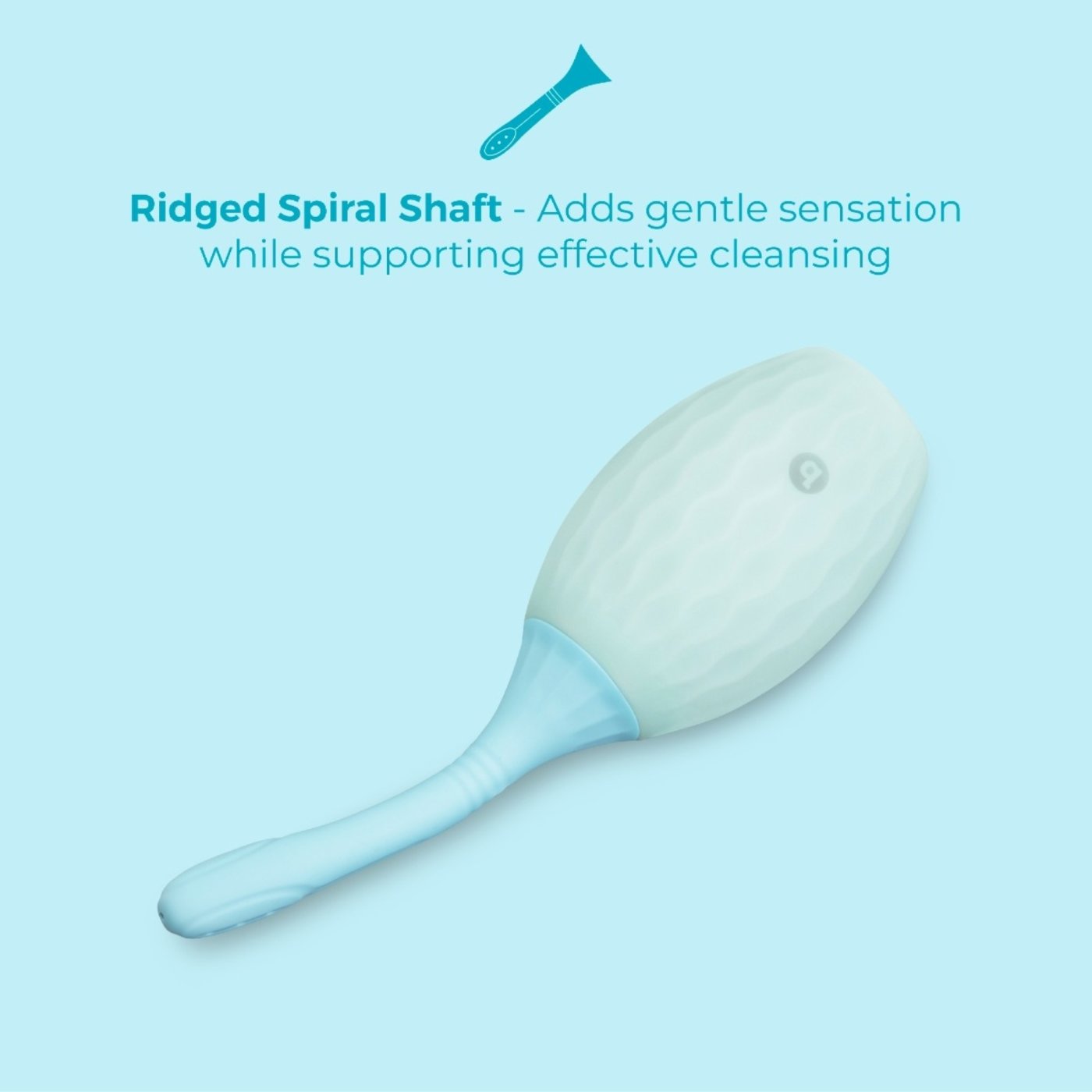 b-Vibe Silicone Flexflow Anal Douche 350ml