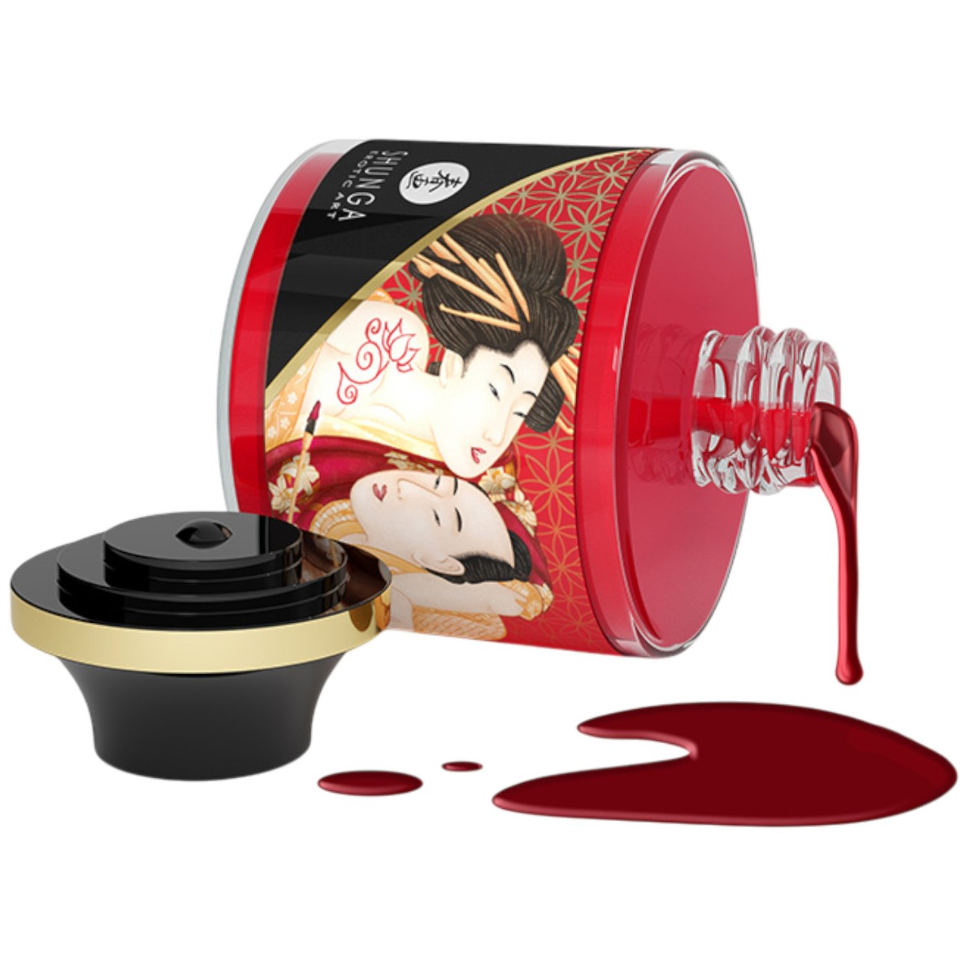 Shunga Edible Body Paint with Brush 50ml