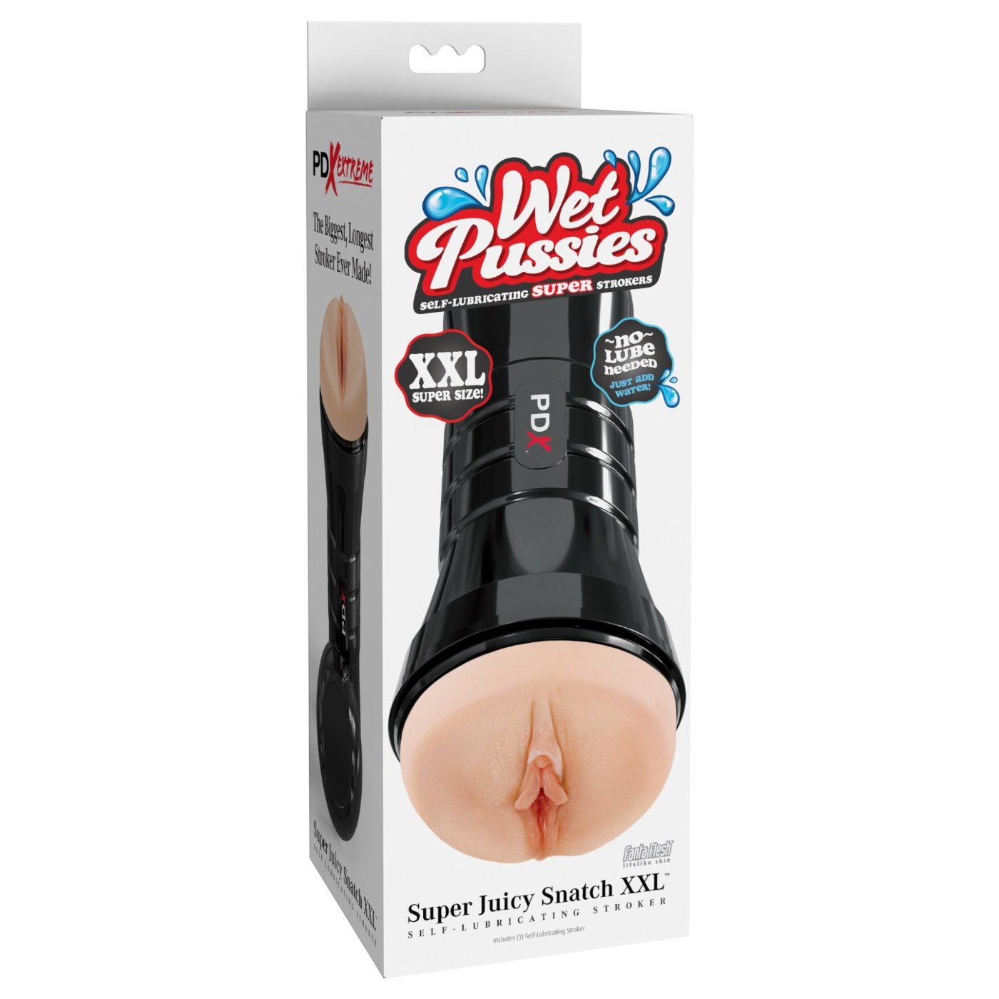 PDX Extreme Wet Pussies Super Juicy Snatch XXL Self-Lubricating Male Masturbator